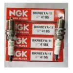 NGK Spark Plug BKR6EYA-11 (4195) - Pack of 4